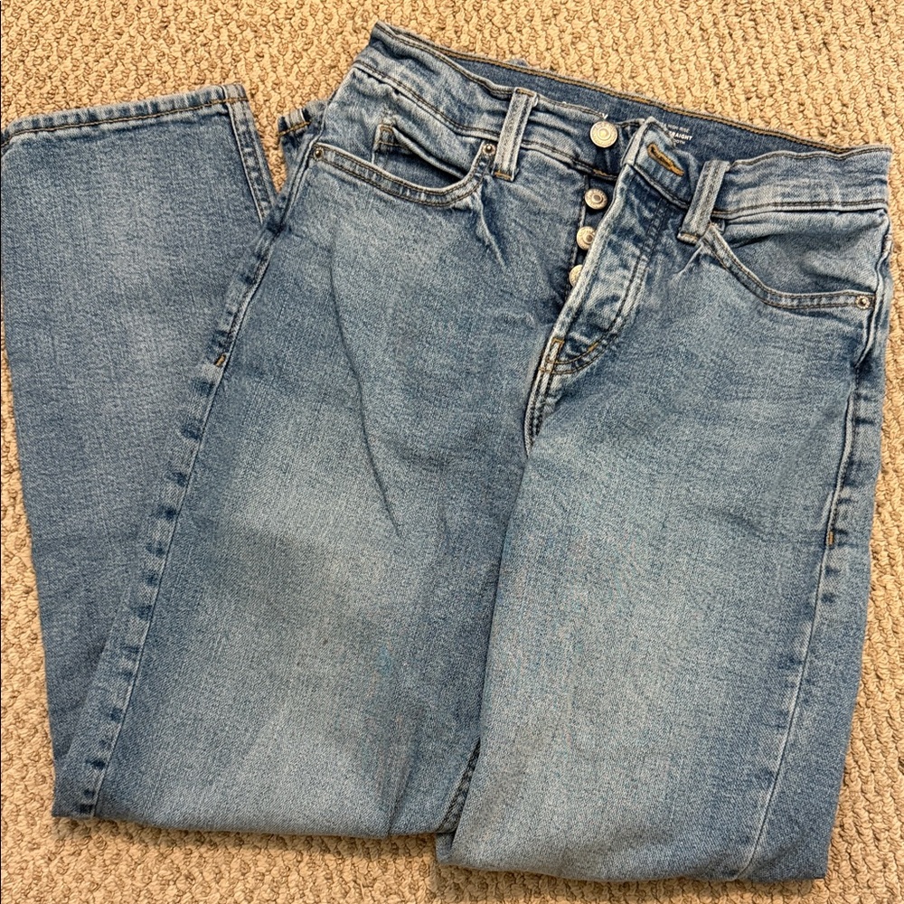 Old Navy High Rise straight leg Jean